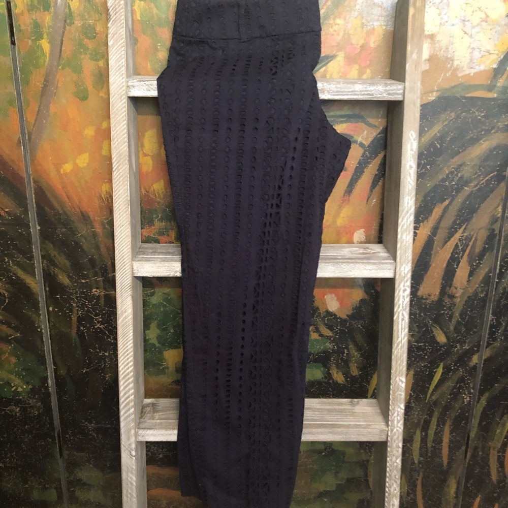 LOFT, size 0, Julie fit, Riviera, eyelet pants